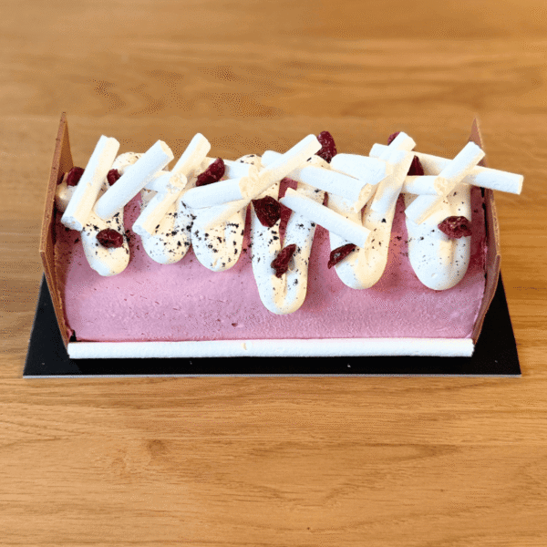 commande de bûche glacée pour noël traiteur